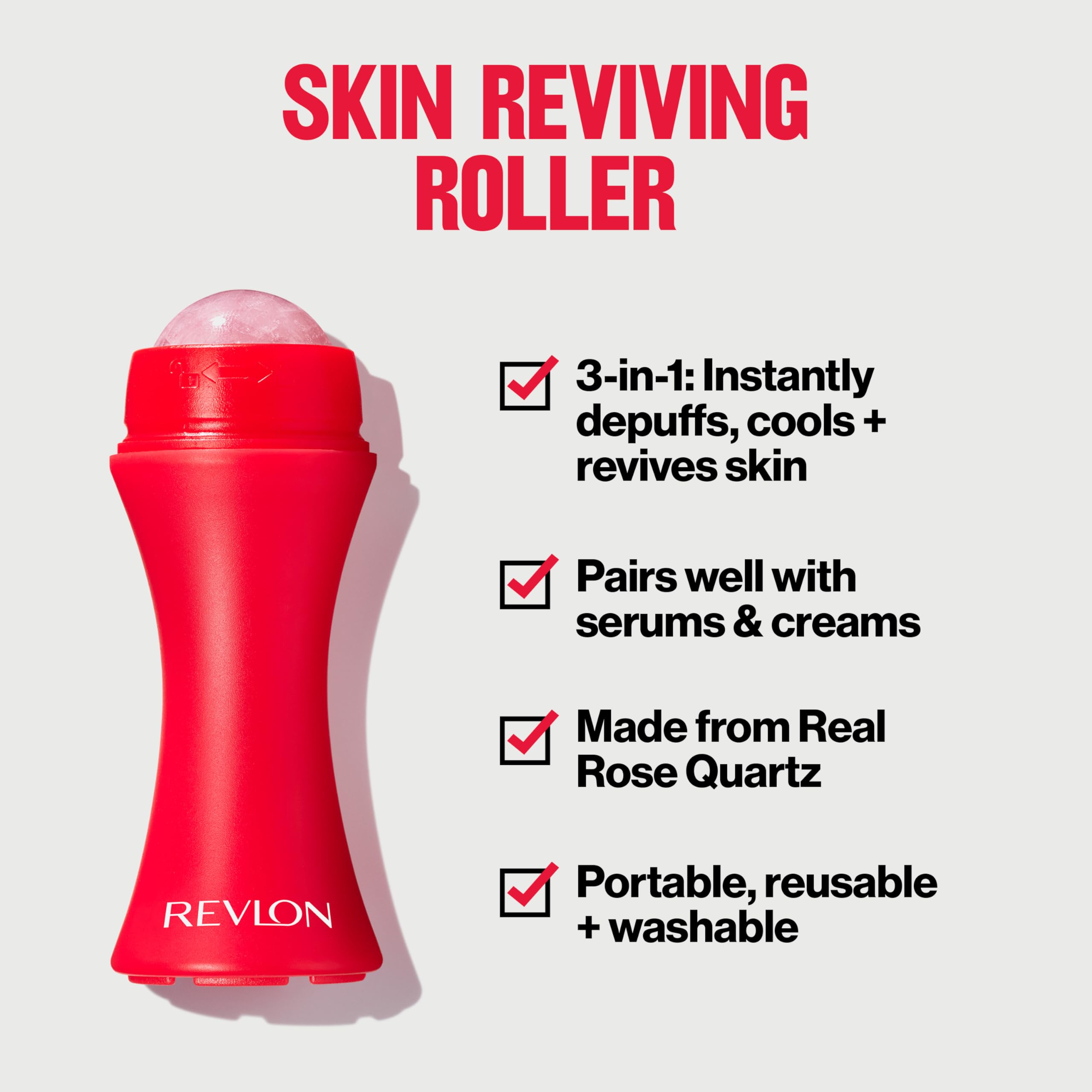 REVLON rodillo portátil y reutilizable para uso diario