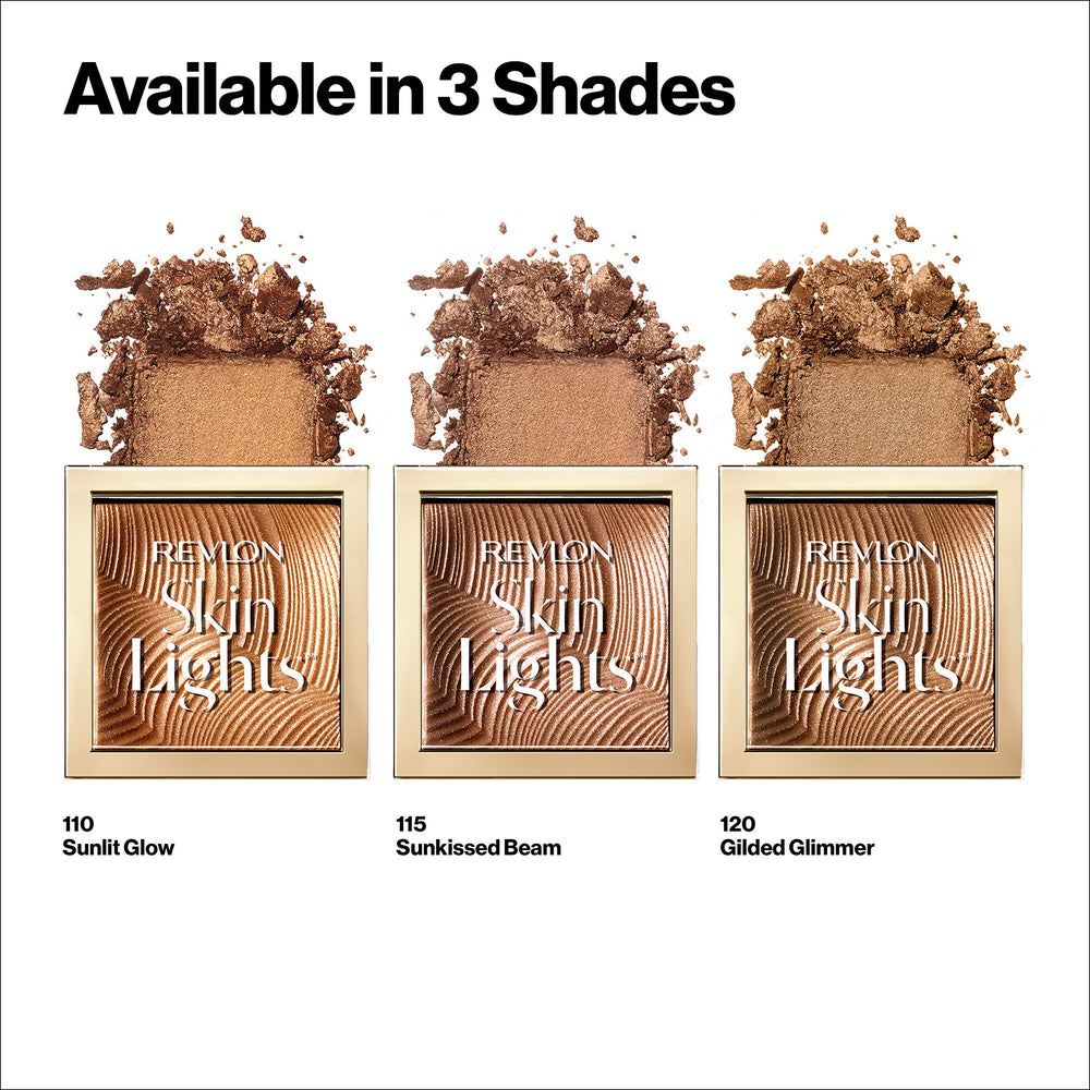 Fondo translúcido y resplandor suave de REVLON Skinlights Bronceador.