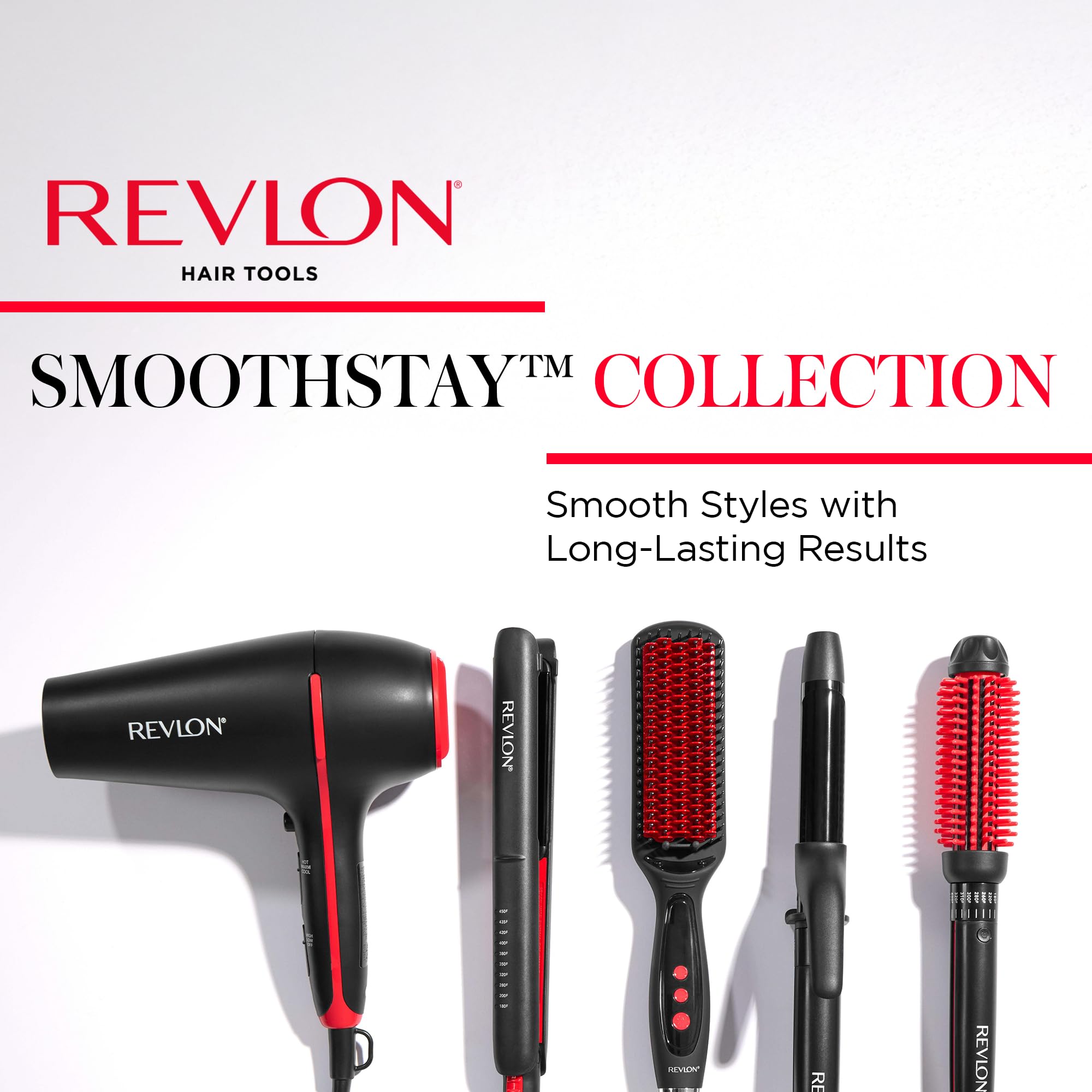 Botón frío para fijar el estilo con REVLON SmoothStay.