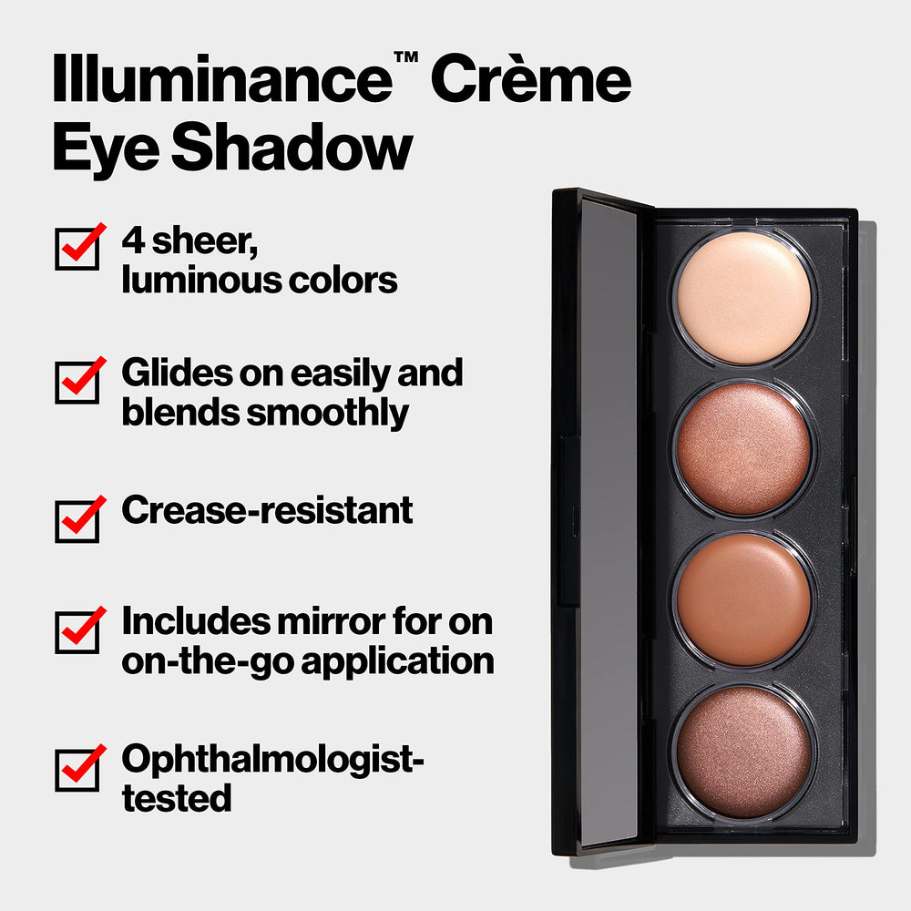 Sombra crema Revlon desliza suavemente para uso diario y cómodo.