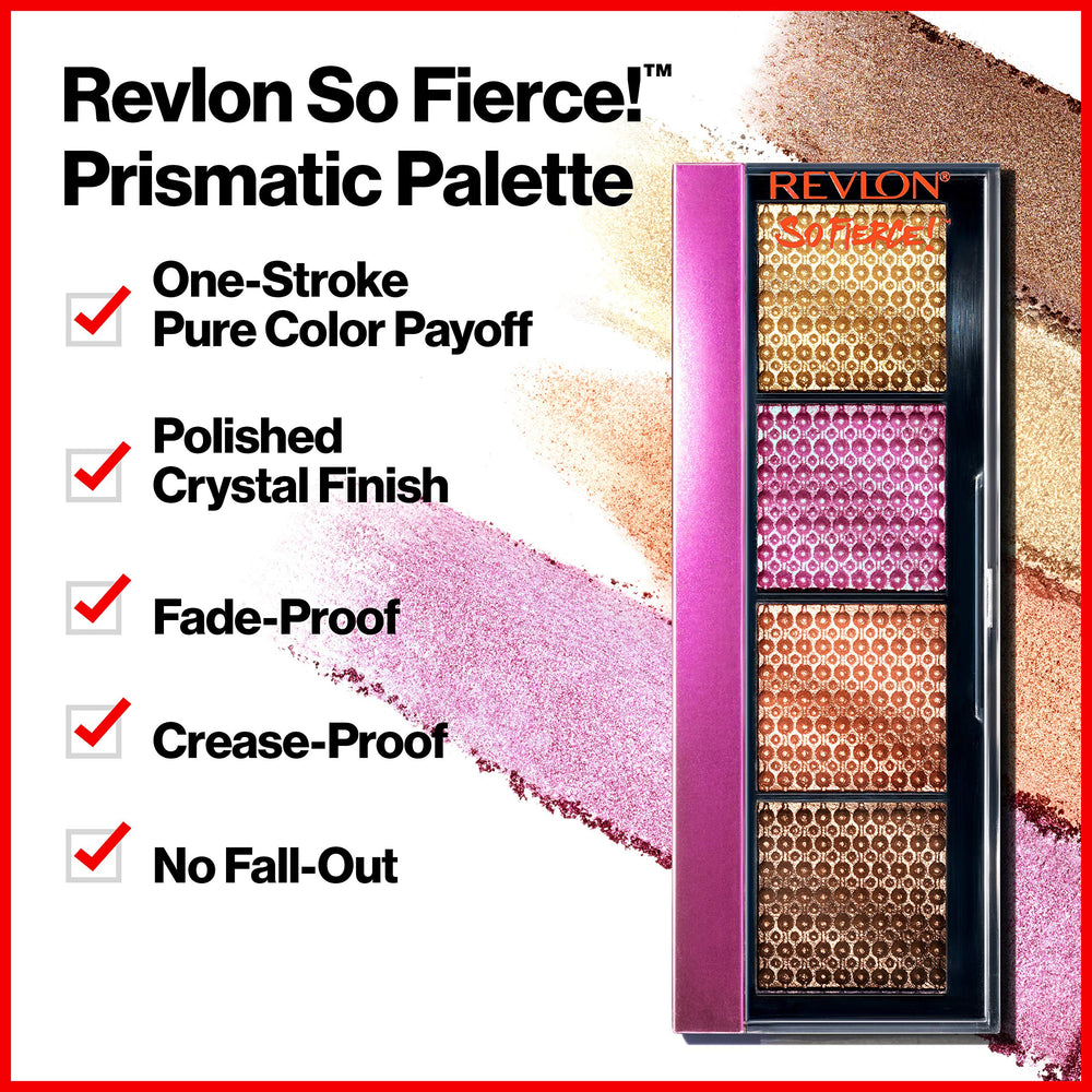 revlon sombras prismáticas, textura ultra cremosa para difuminar con suavidad