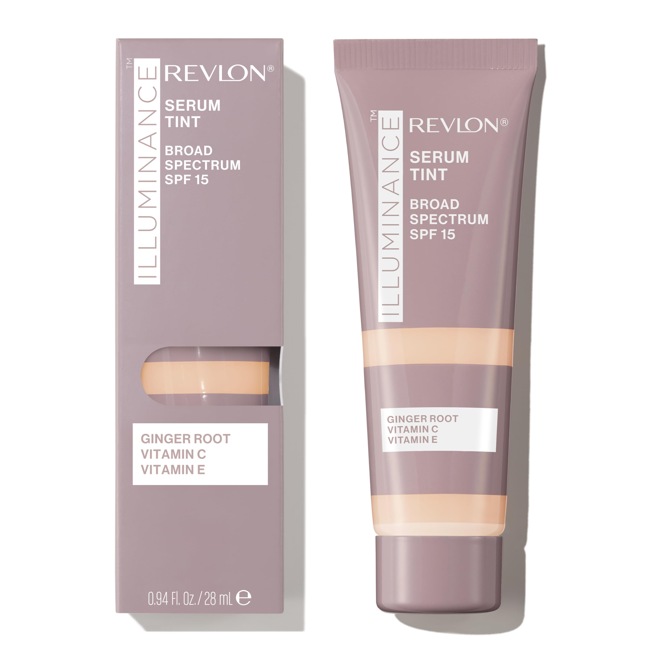 REVLON suero iluminador tintado en botella para un brillo natural y ligero