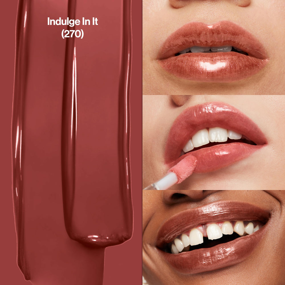 REVLON Brillo labial textura ligera y no pegajosa para sensación suave