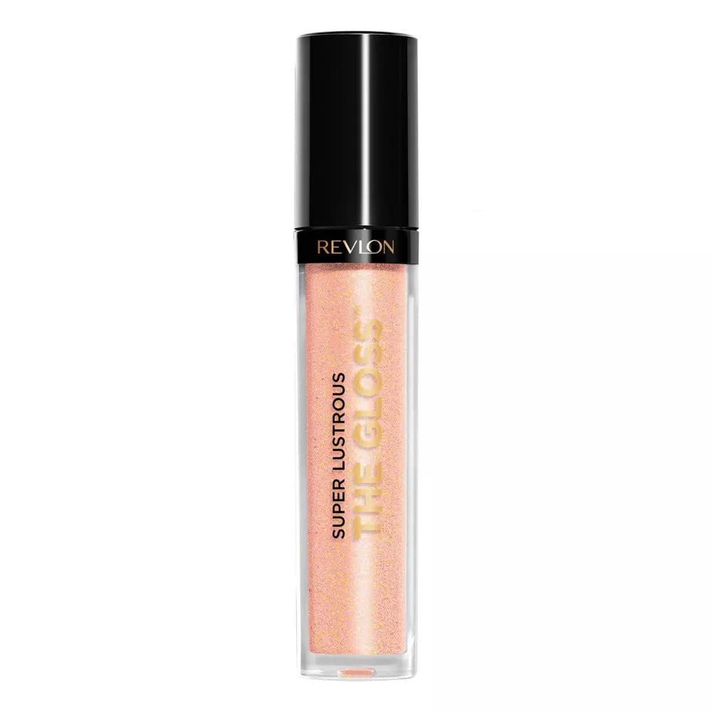 REVLON Brillo de labio Sandstorm, color intenso y hidratante para uso diario.