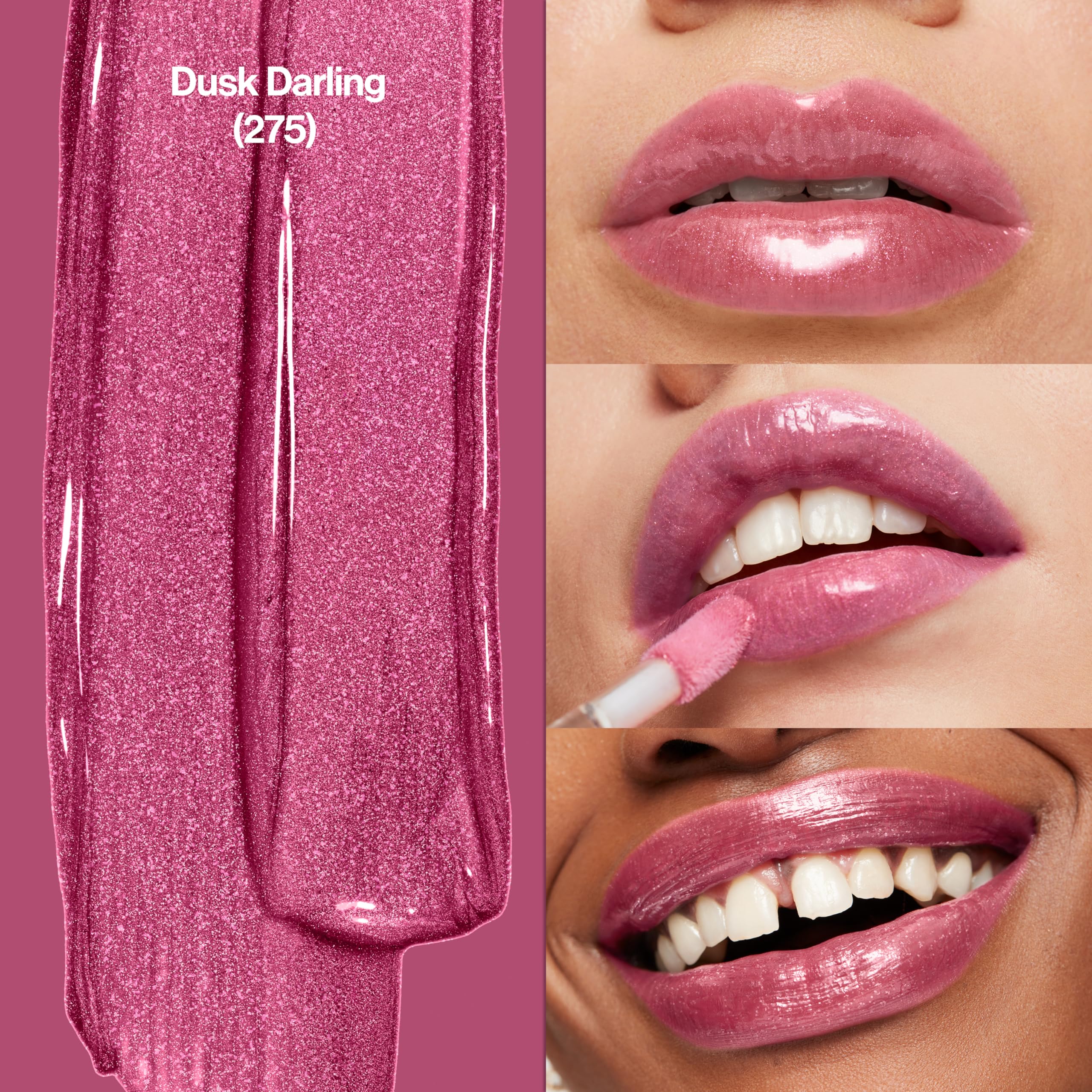 REVLON Brillo Labial acabado alto brillo para labios brillantes.