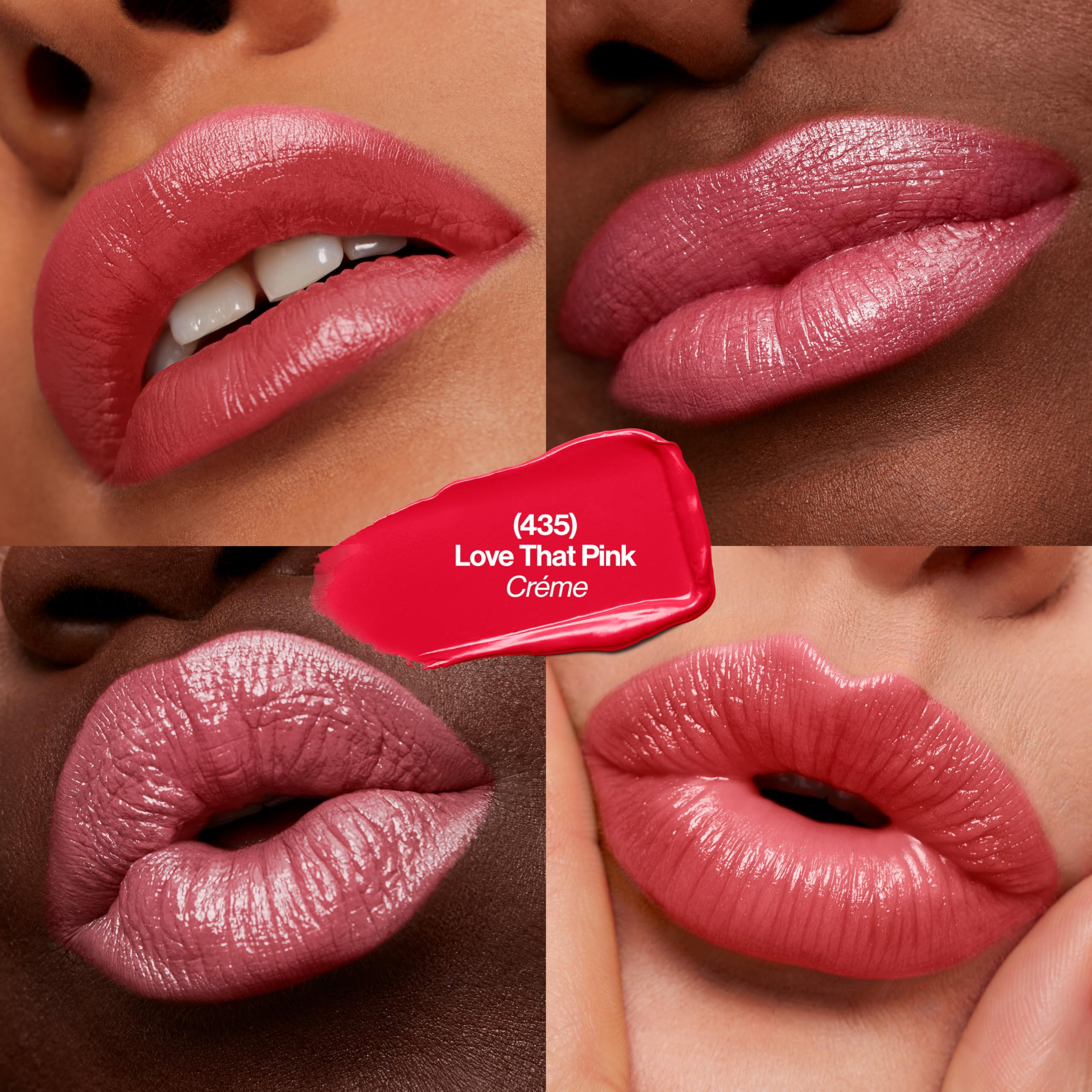 Aplicación cremosa de Revlon Super Lustrous Lipstick desliza suavemente.