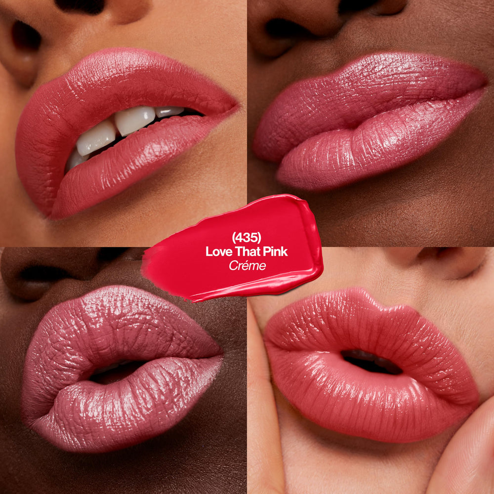 Aplicación cremosa de Revlon Super Lustrous Lipstick desliza suavemente.