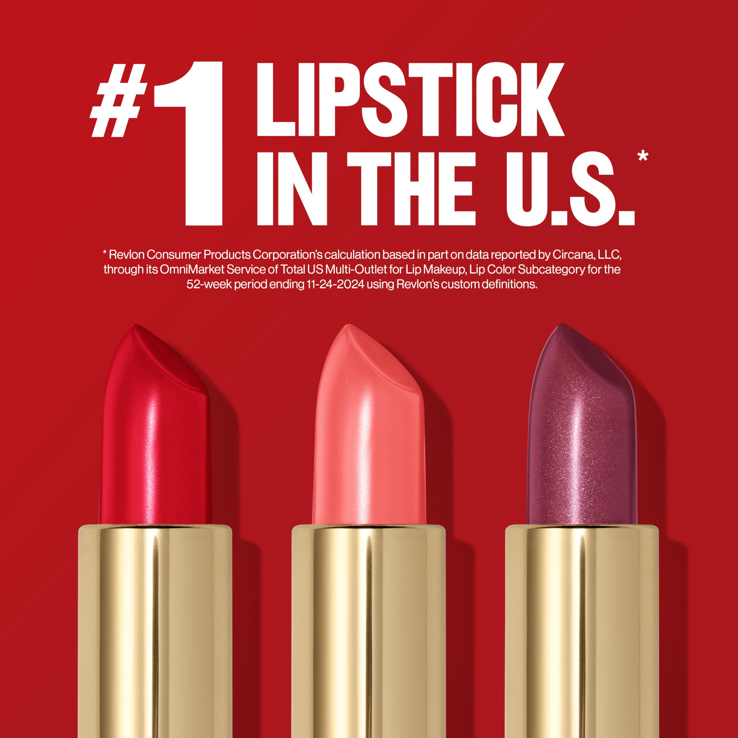 REVLON Barra de Labios Super Lustrous labios suaves con volumen perceptible.