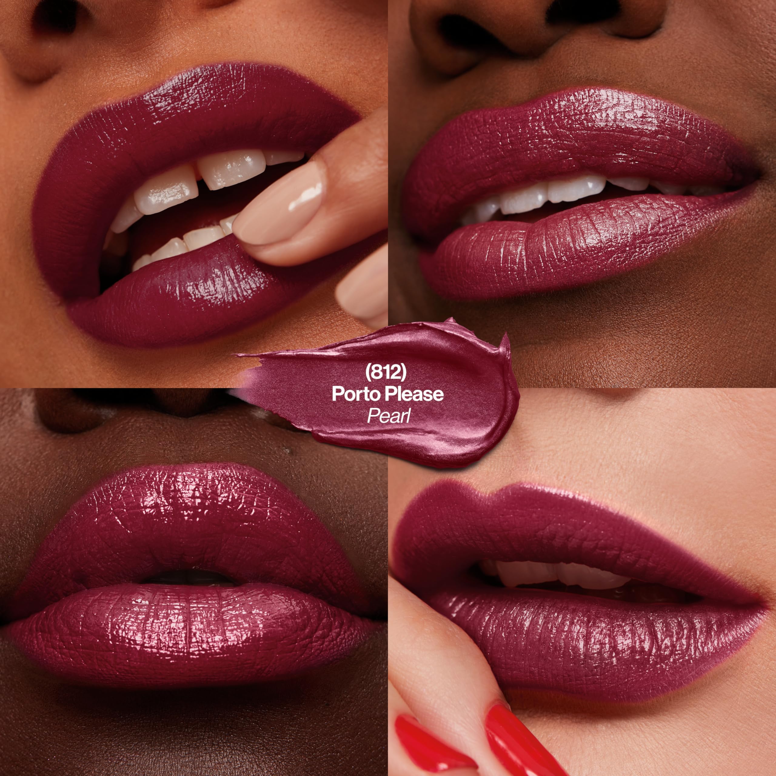 REVLON Porto Please pigmentos microfinos ofrecen color rico y ligero.