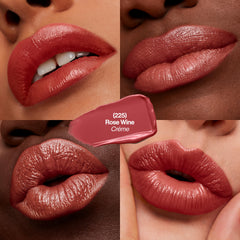 Textura cremosa de REVLON Rose Wine que desliza fácilmente.