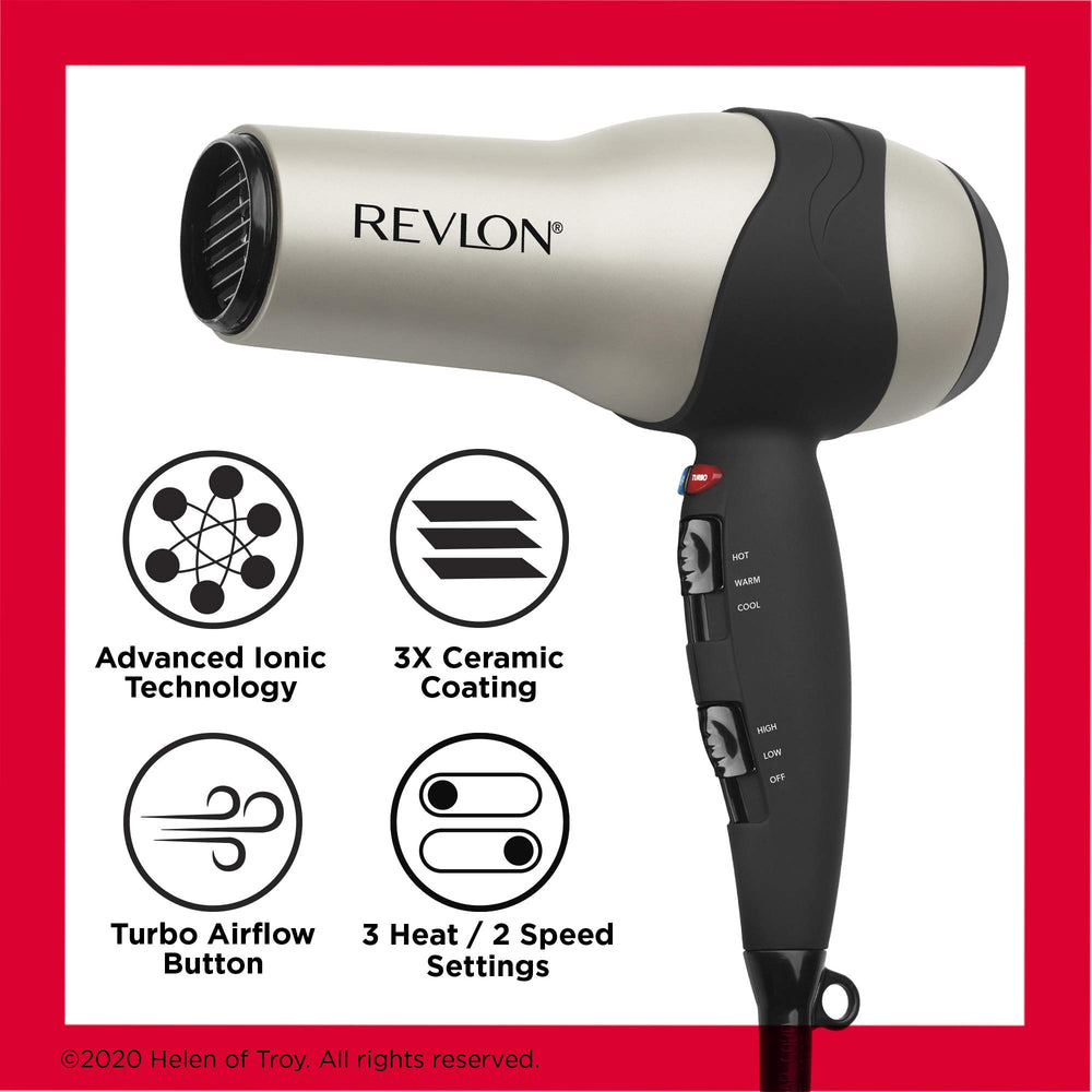 REVLON Turbo aire turbo en primer plano acelera el secado