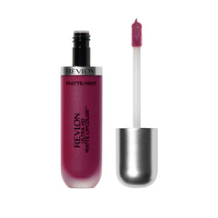 REVLON color labial mate, textura cremosa visible, ideal para retoques.