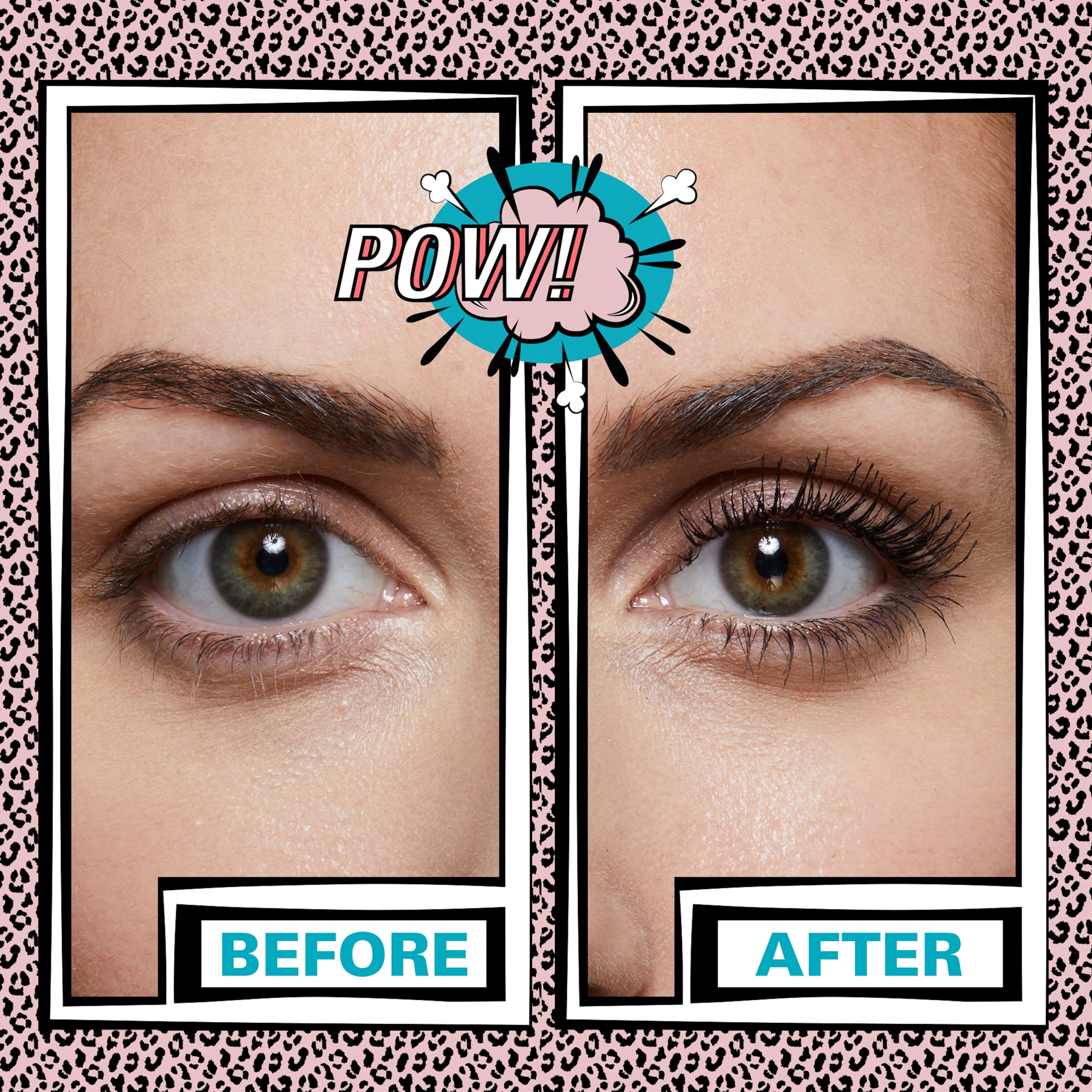 Revolución Belleza Londres 5D Lash Pow Mascara con aplicador suave para volumen.
