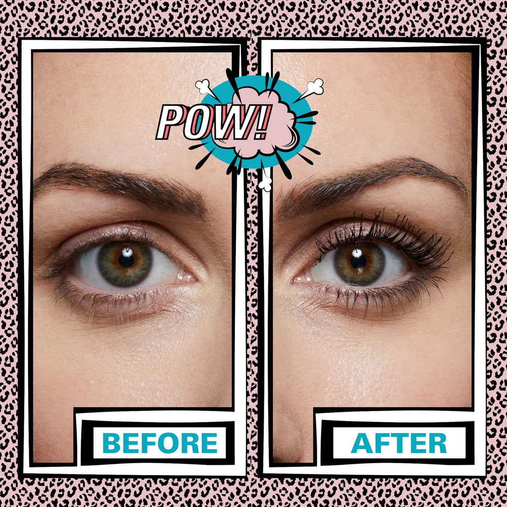 Revolución Belleza Londres 5D Lash Pow Mascara con aplicador suave para volumen.