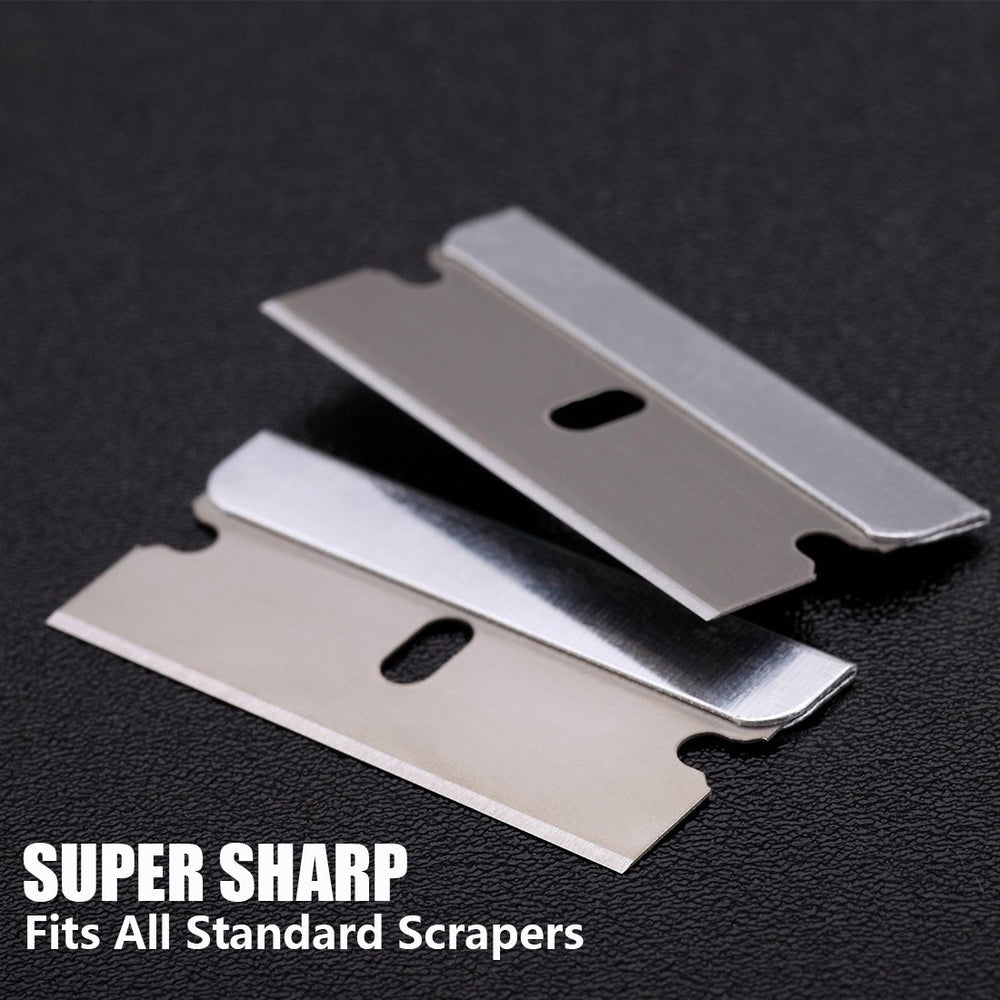 Cuchillas compatibles con raspadores estándar para renovaciones rápidas.
