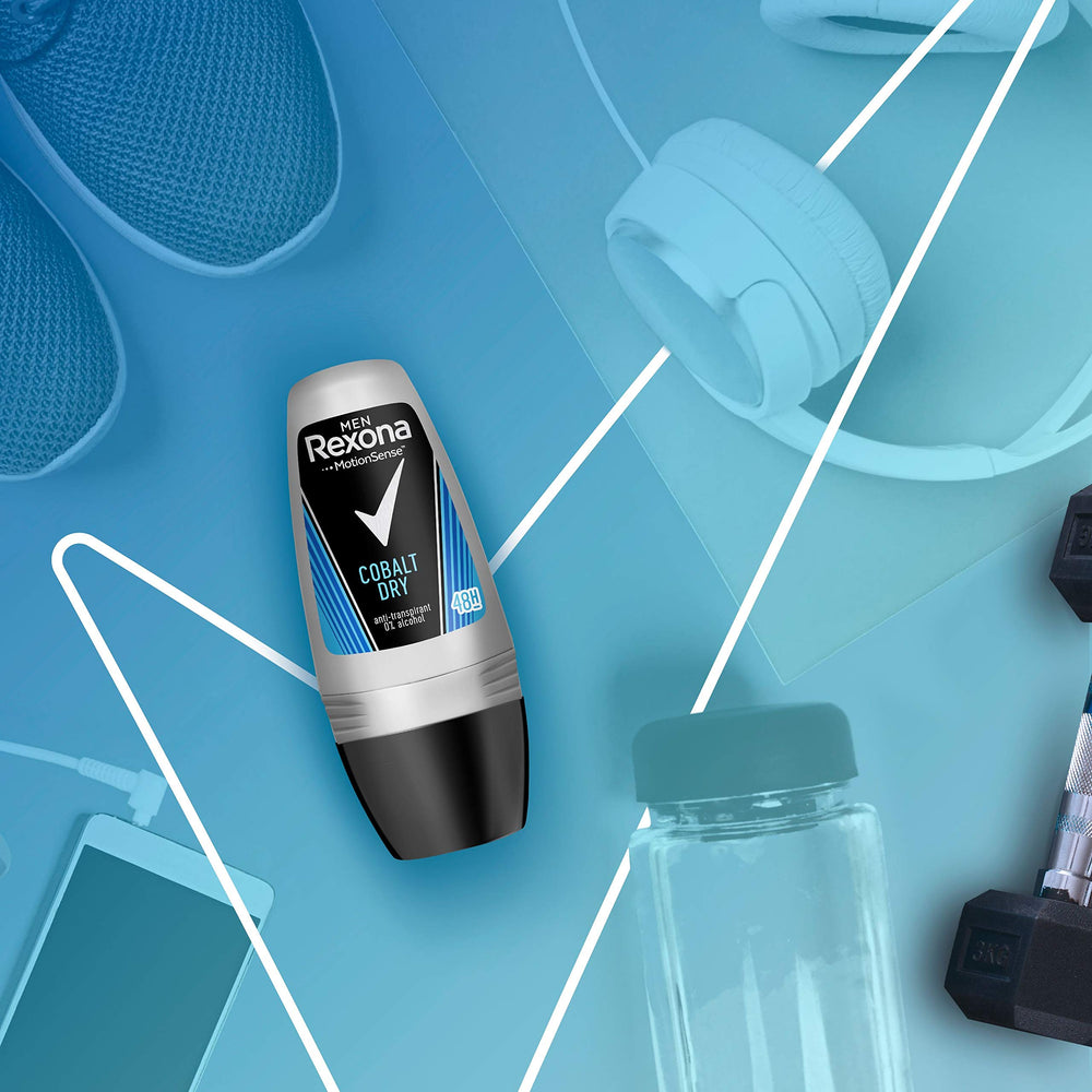 Rexona Cobalt Roll-On libre de aluminio para piel sensible