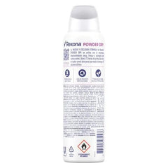 Rexona Women Powder Dry: aplicación por atomizador ofrece frescura al instante.