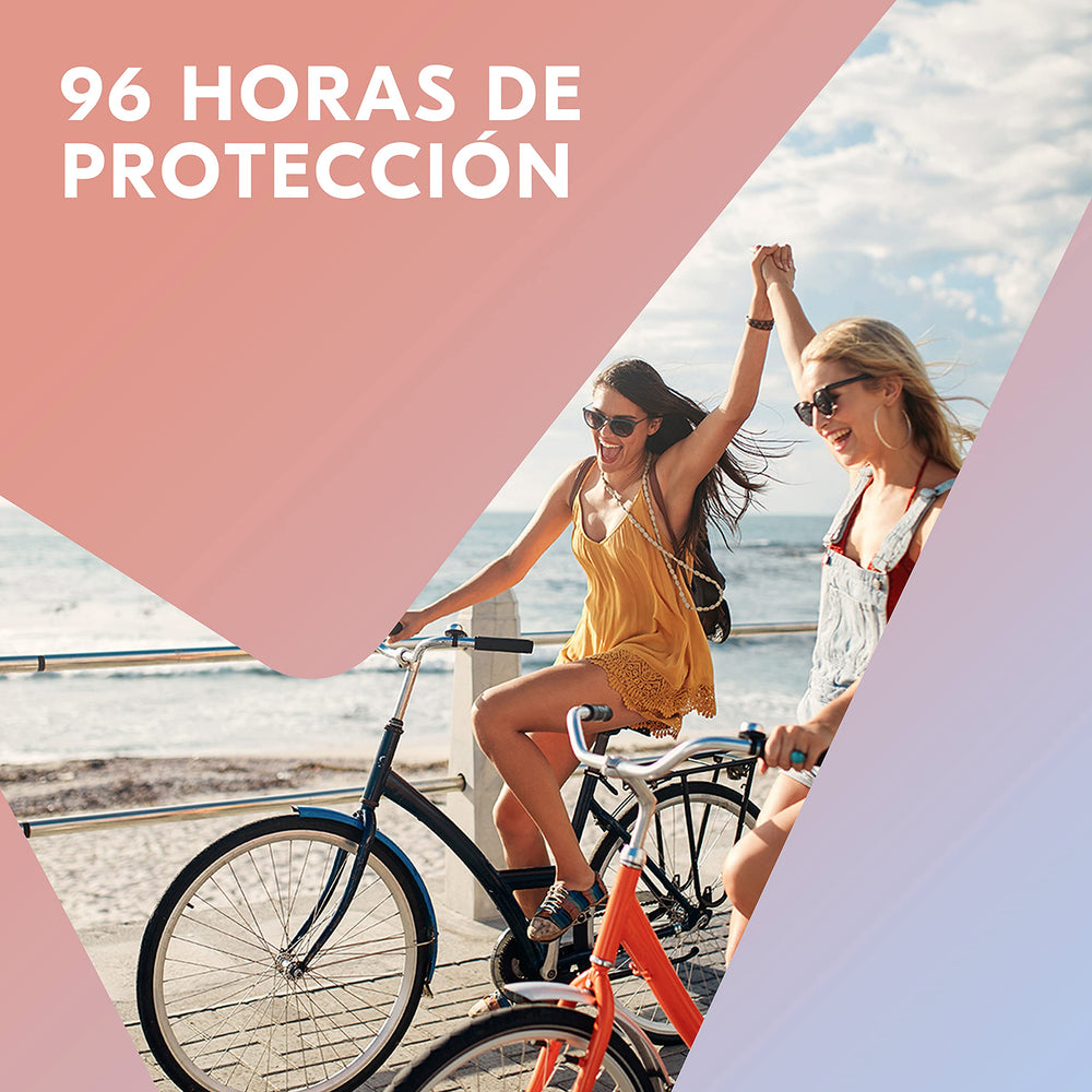 Rexona crema antitranspirante sensible seco: textura cremosa para aplicación suave.