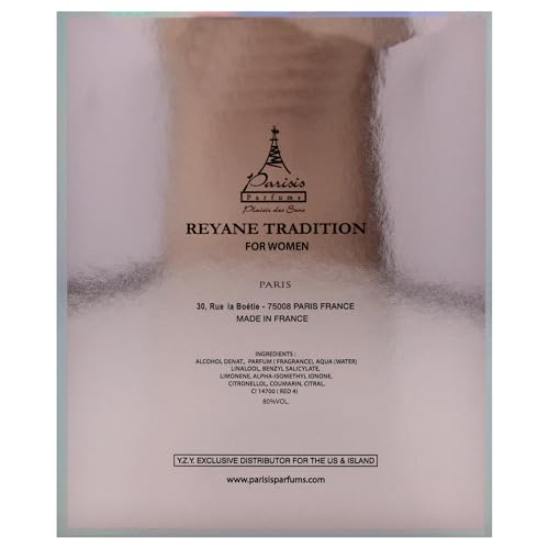 Reyane Tradition Acqua Di Parisis Venizia, frasco de 3-3oz para perfumación duradera.