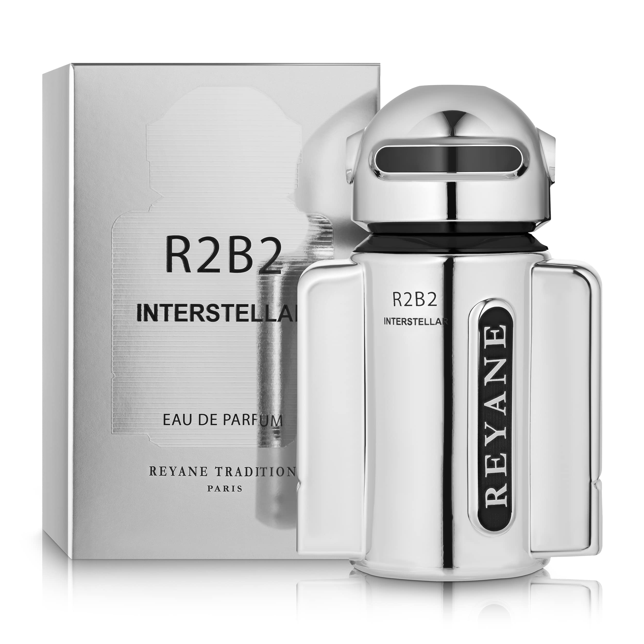 Interstellar de Reyane Tradition muestra tecnología láser para pulverización uniforme.