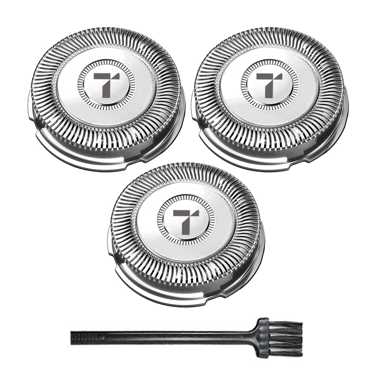 RF RollingFit cabezas recambio ultrafinas para Philips Norelco 7000, afeitado suave y preciso.