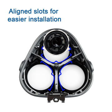RF RollingFit HQ8: compatibilidad con modelos Philips Norelco Aquatec.