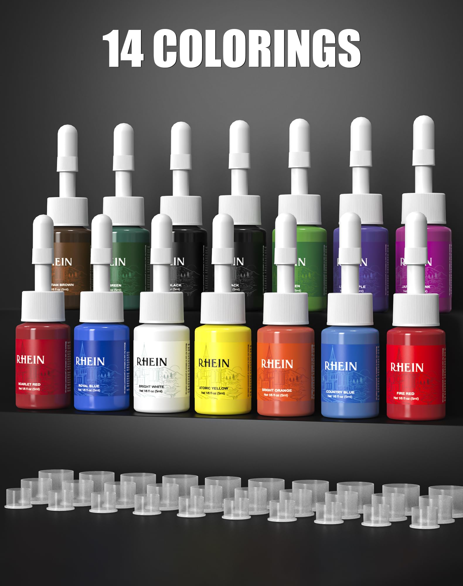 RHEIN RNP28 kit completo, incluye accesorios para un flujo de trabajo listo.