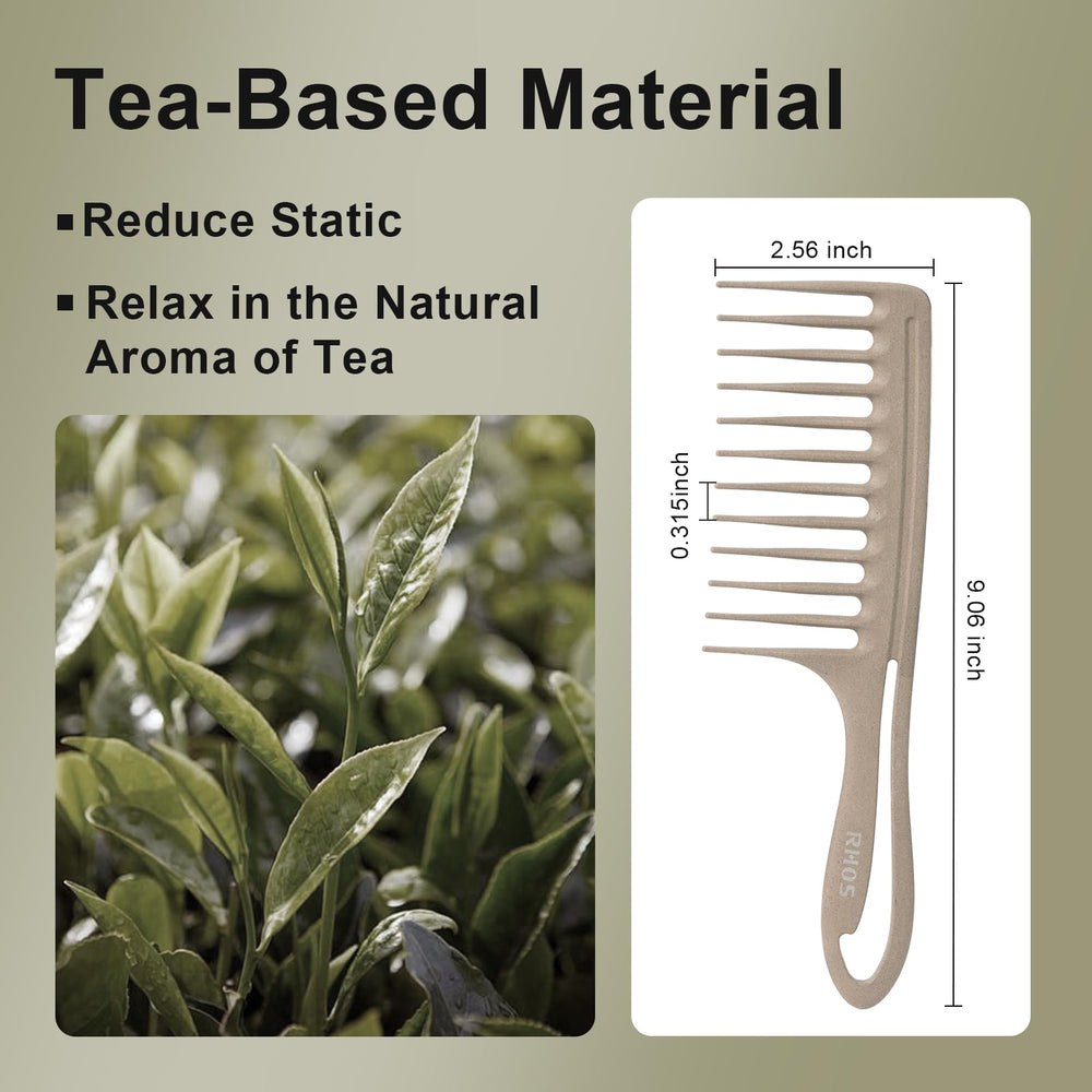 RHOS, material basado en té, aroma suave durante el peinado.