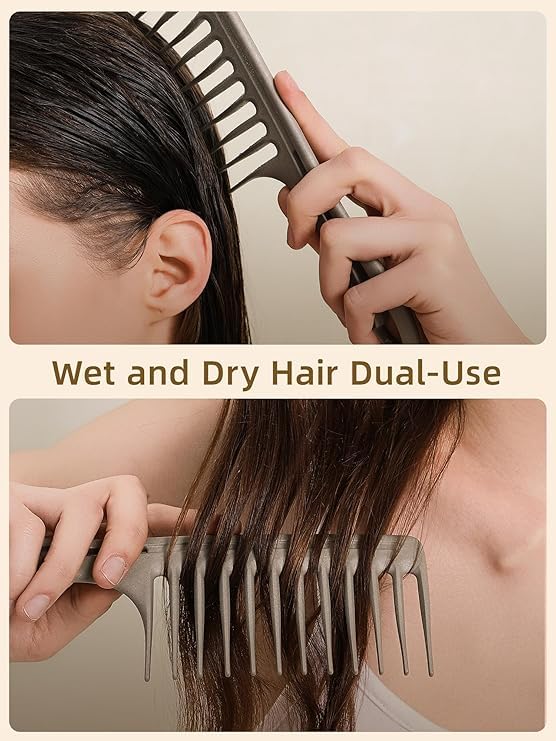 RHOS penetración fácil en cabello denso para desenredar con eficacia.