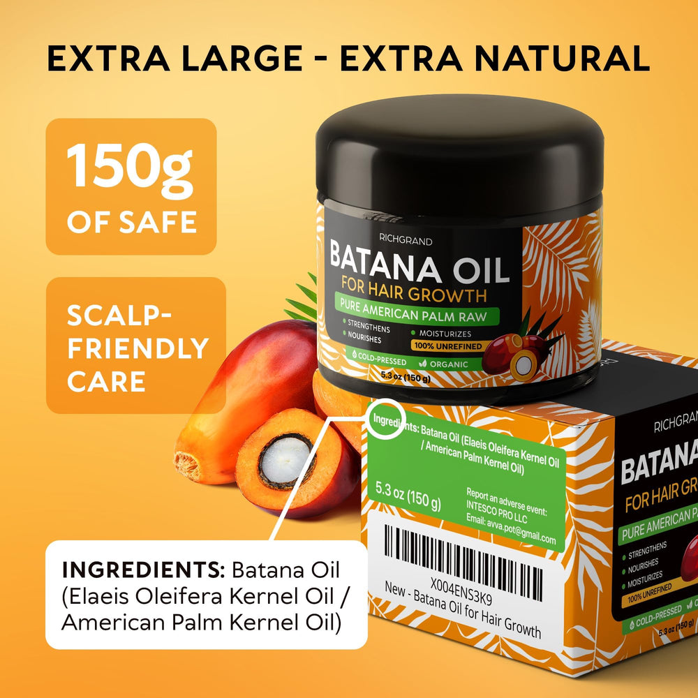 RICHGRAND Aceite de Batana uso diario seguro para toda la familia.