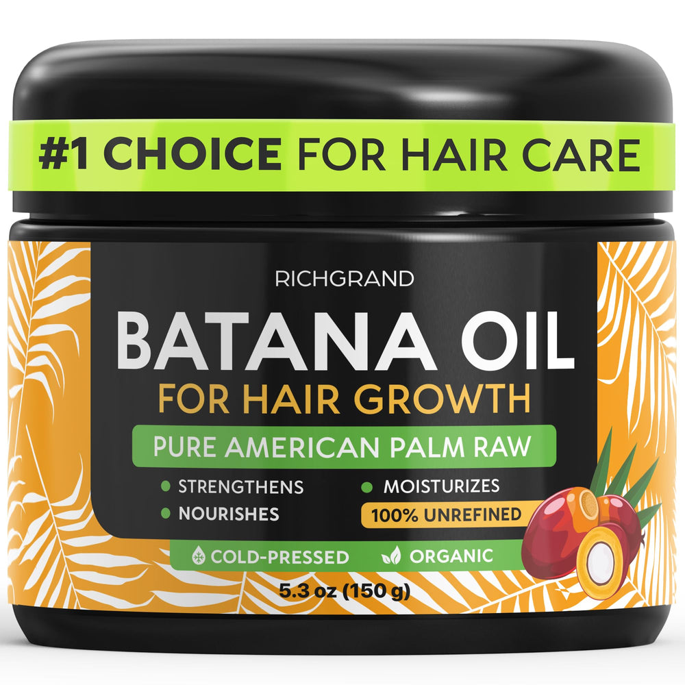 RICHGRAND Aceite de Batana para crecimiento capilar y brillo.