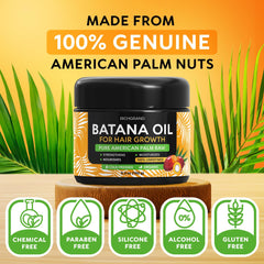 RICHGRAND Aceite de Batana para cuidado corporal y piel suave.