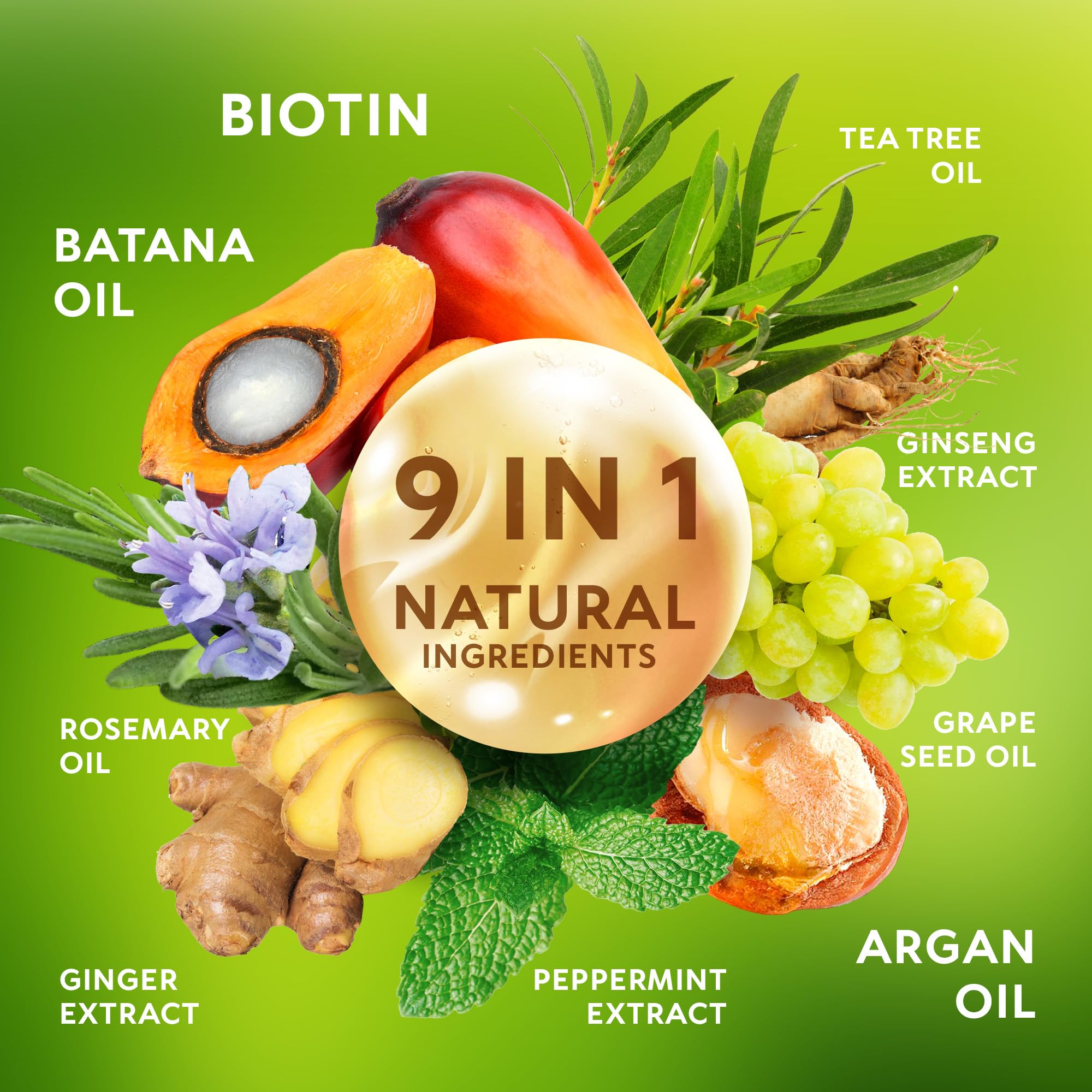 RICHGRAND Batana Oil Shampoo proporciona volumen tras cada lavado.