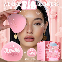 Richual Beauty Sugar Bomb Blender mini para detalles precisos.