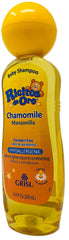 Ricitos de Oro Champú de Manzanilla para Bebés, tapa con sonajero para hacer el baño más divertido.