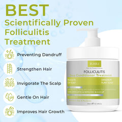Rida Hair Research Institute acondicionador calmante, cuero cabelludo suave y limpio.