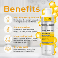 Rida Hair Research Institute psoriasis shampoo espuma: limpieza profunda y fresca