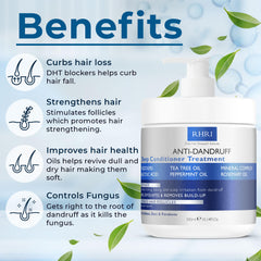 Rida Hair textura cremosa lista para aplicar en cabello.