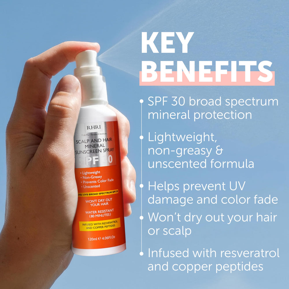 Rida Hair Research Institute Tamaño de viaje de 120 ml para llevar contigo.