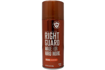 Right Guard Sport Desodorante Aerosol Original, aplicación suave para días activos.