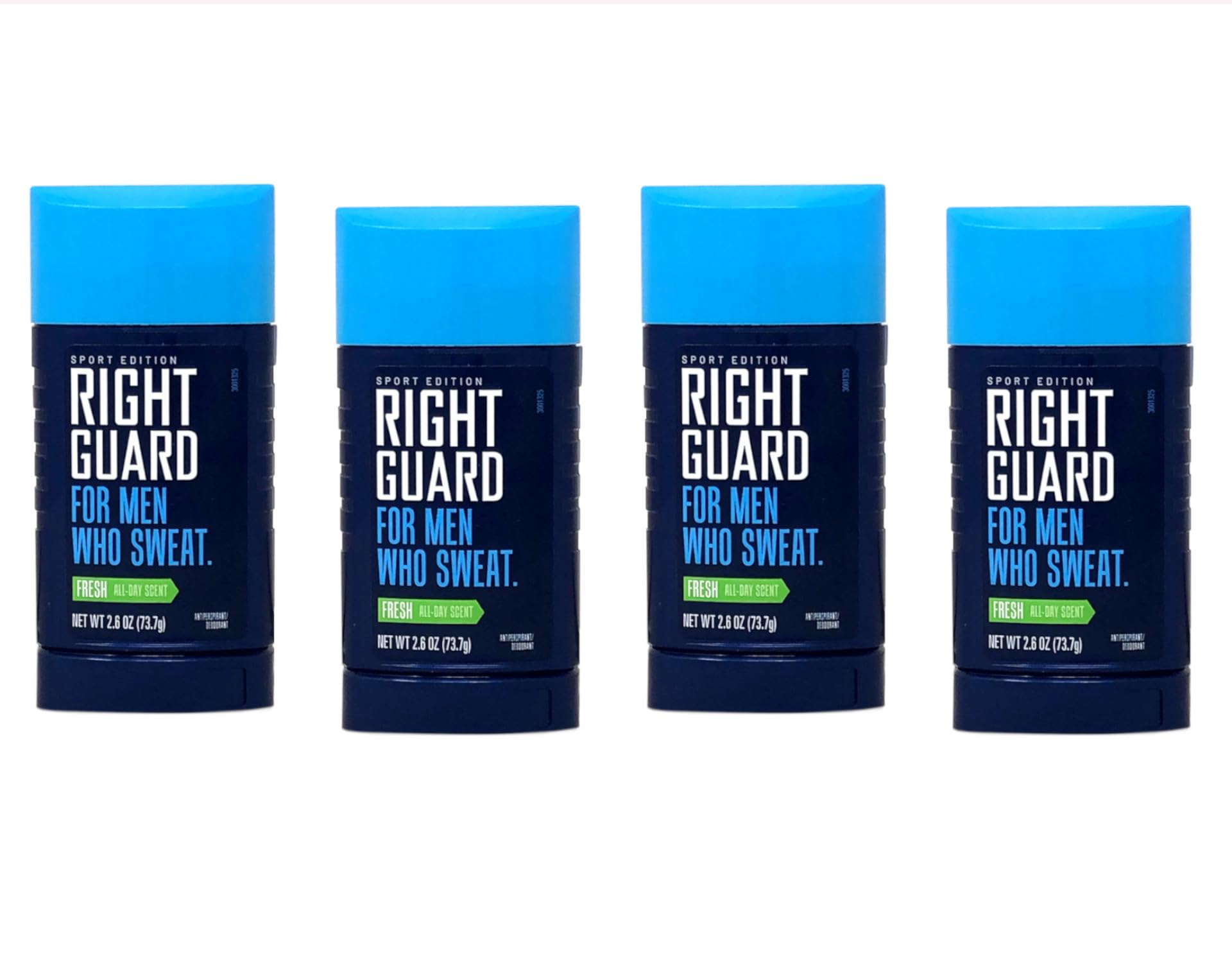 Right Guard Sport Fresh Invisible Solid, lateral del pack, protección contra el sudor