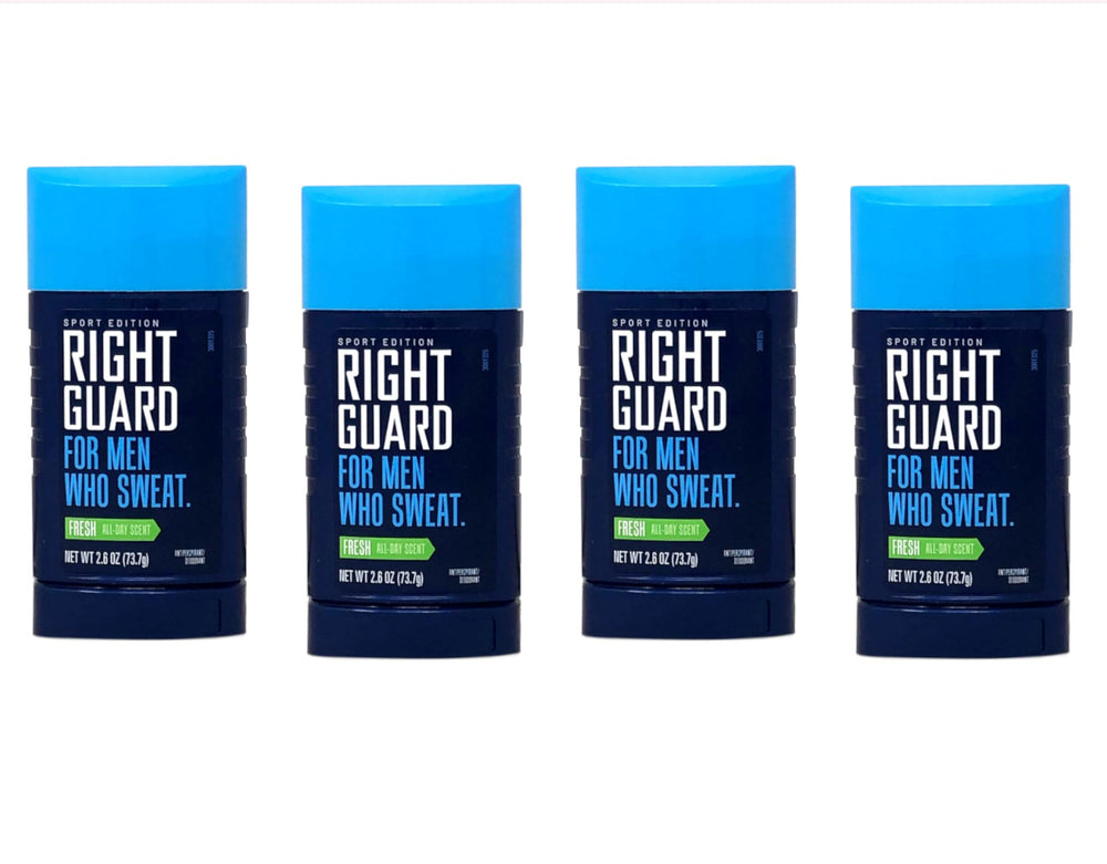 Right Guard Sport Fresh Invisible Solid, lateral del pack, protección contra el sudor