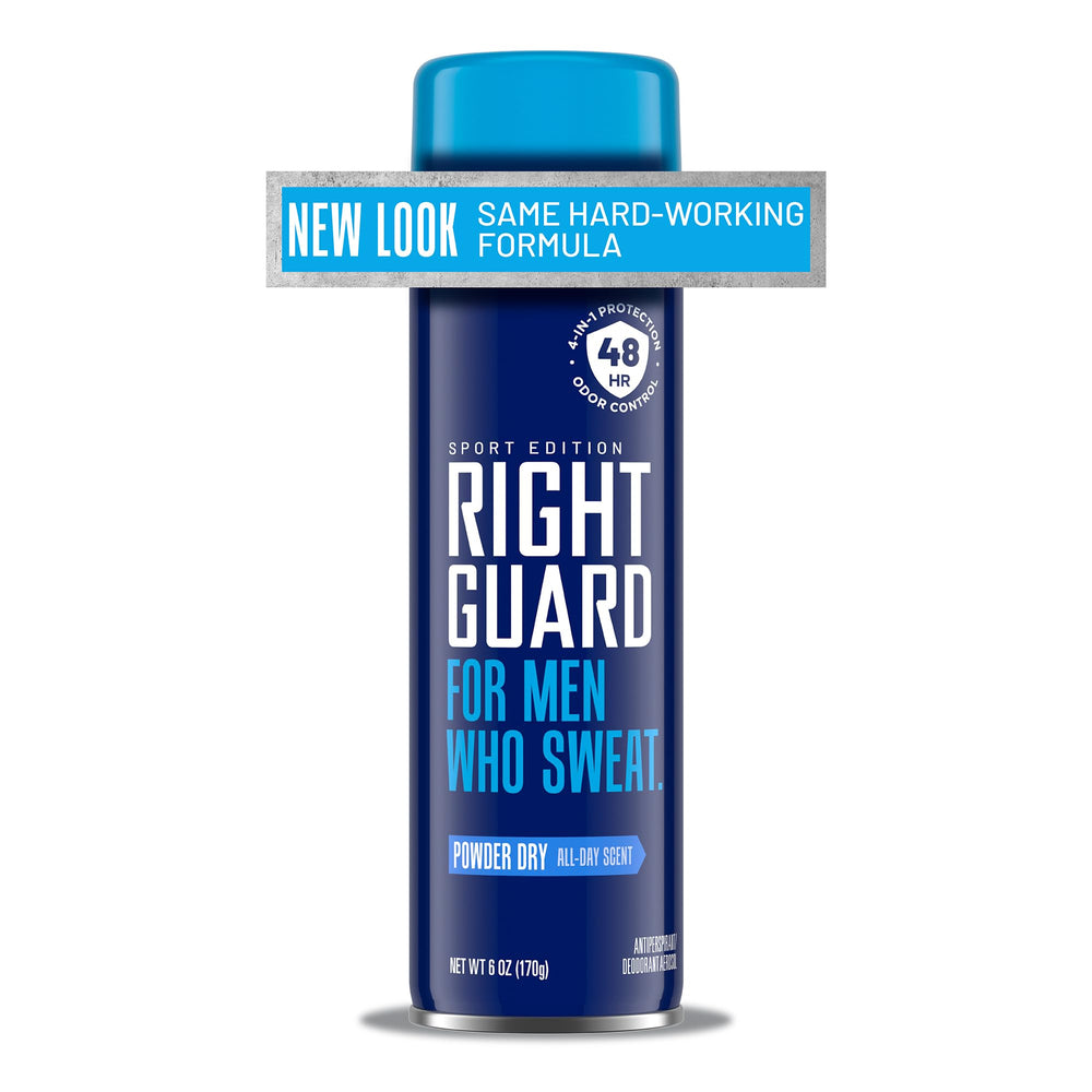 Right Guard Sport desodorante en aerosol de 6oz para protección diaria
