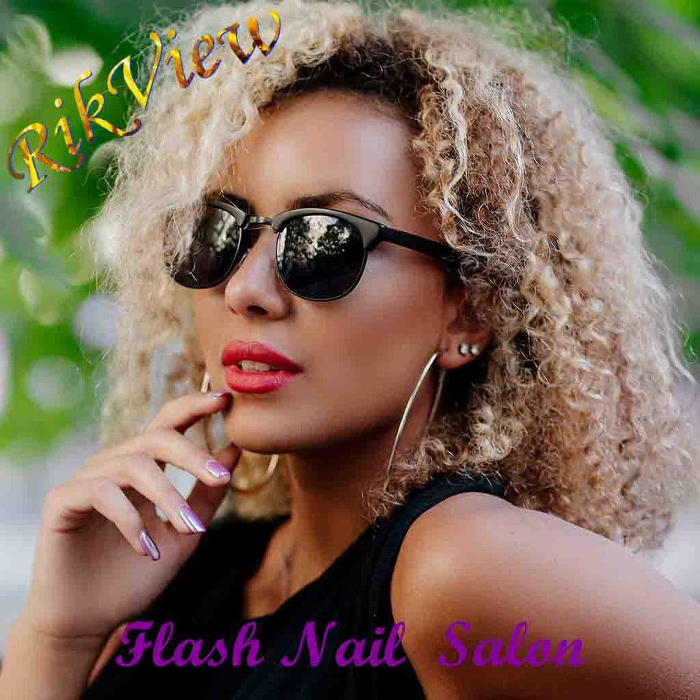 RikView detalle glam rosa 3D para un look sofisticado