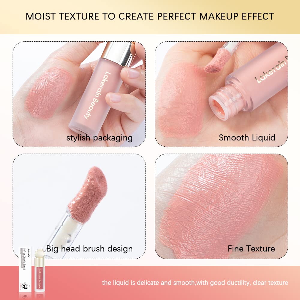 RILIMIOO líquido blush acabado mate suave y duradero
