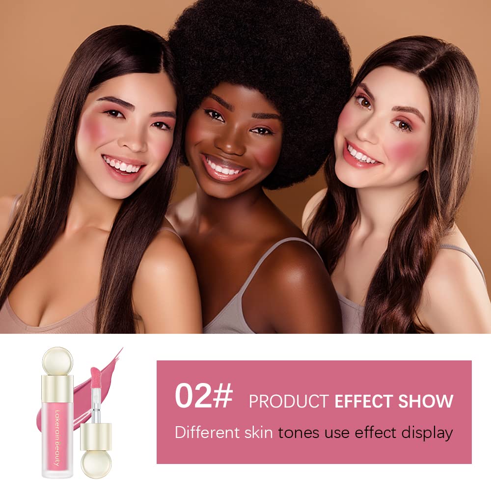 RILIMIOO rubor líquido stick tono rosado-natural para piel suave