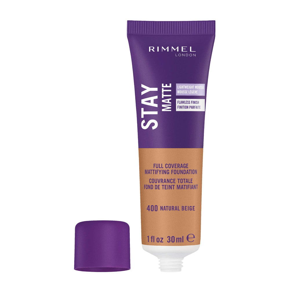 Rimmel base mate mousse, acabado mate que controla el brillo