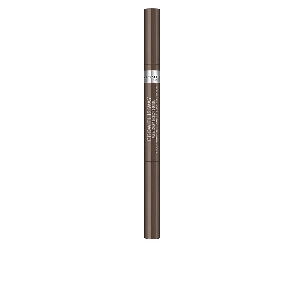 Rimmel Brow This Way definidor de cejas, lápiz ligero para levantar cejas e iluminar la mirada.
