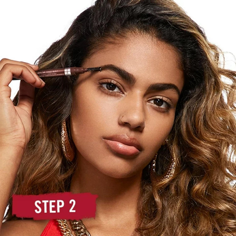 Rimmel delineador vegano para cejas con efecto duradero.