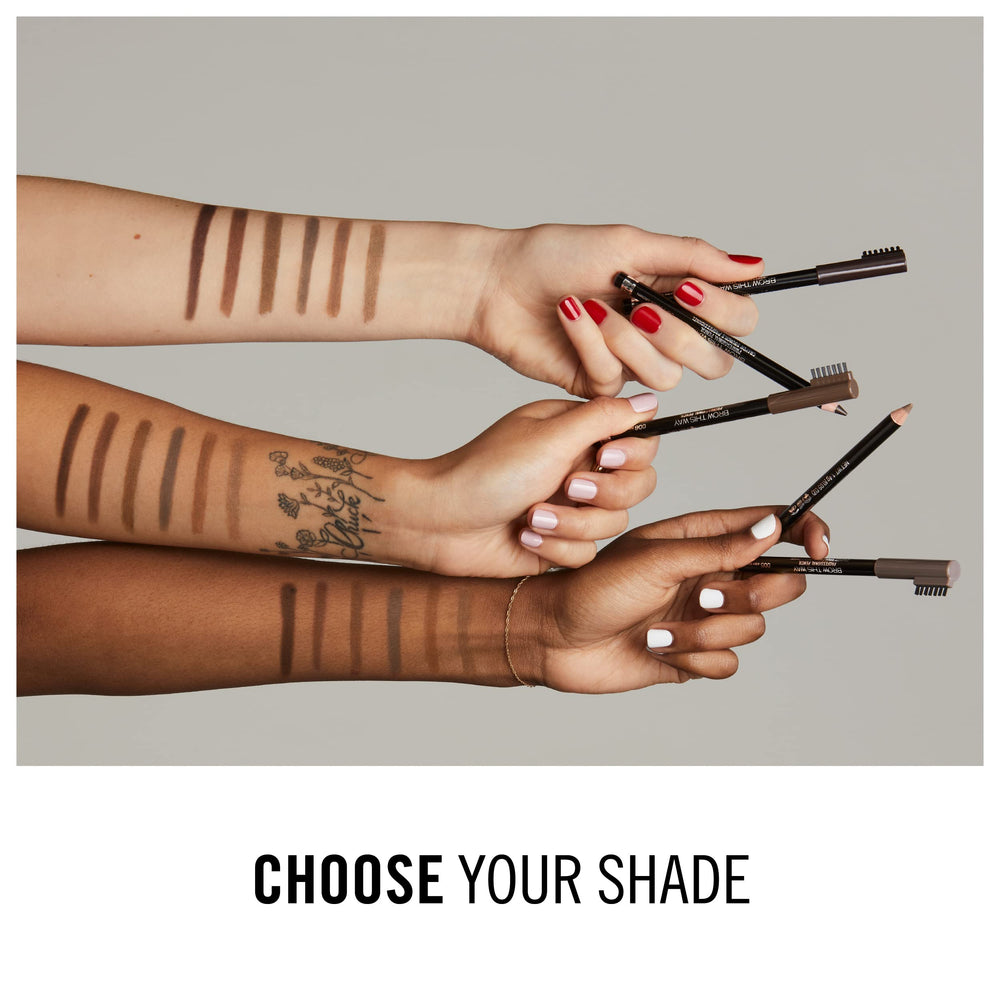 Rimmel Brow This Way envase compacto y cómodo de usar